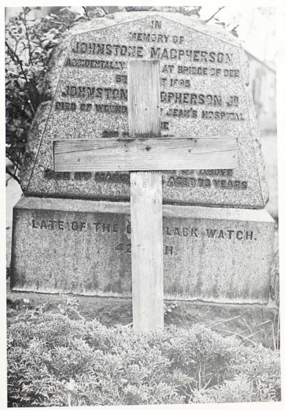 Temporary grave marker