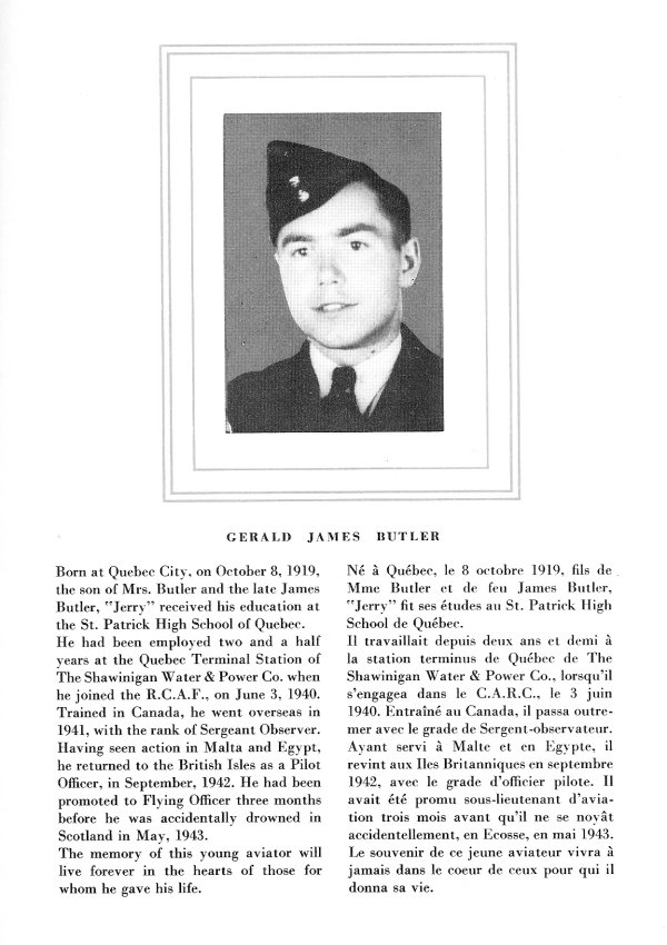 Photo of Gerald James Butler