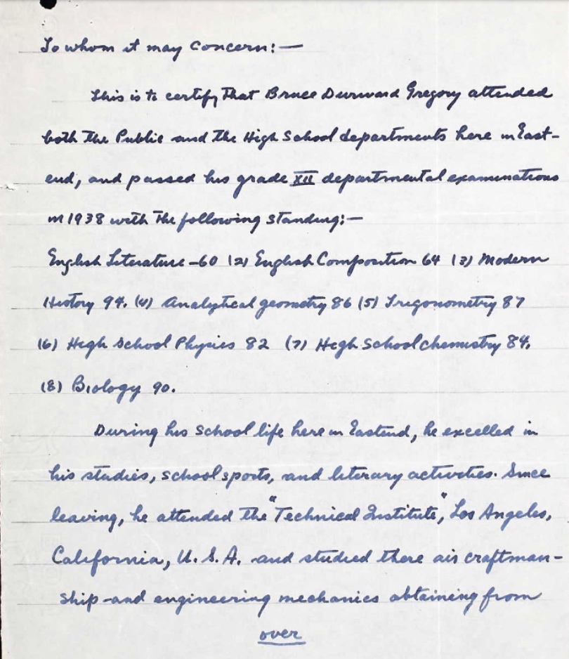 Letter of recommendation (1)