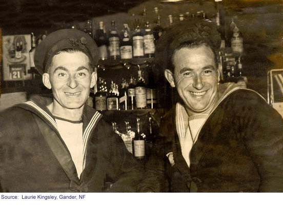 Photo of Herbert and friend