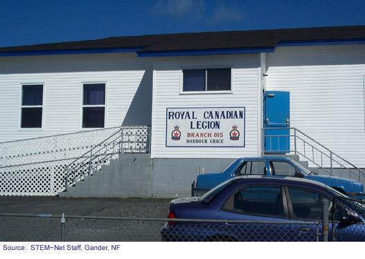Legion in Harbour Grace, Conception Bay