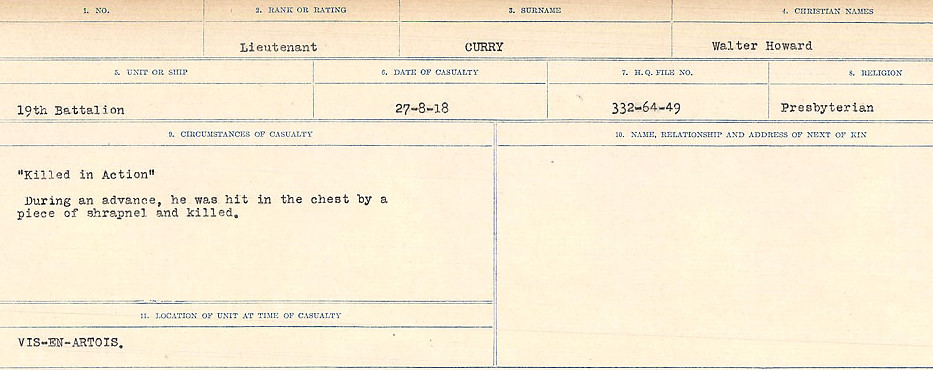 Circumstances of death registers