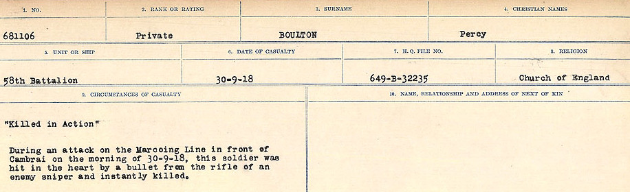 Circumstances of Death Registers