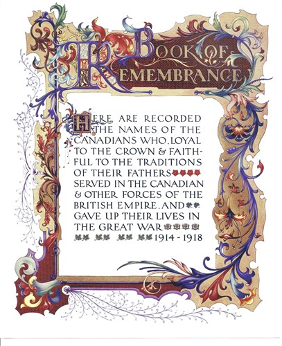 Book of Remembrance