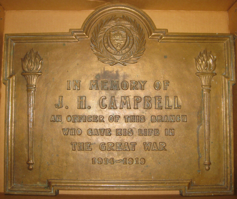 Memorial Plaque