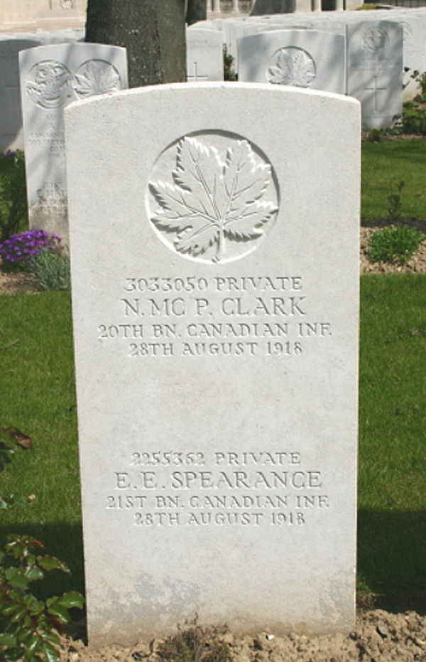 Grave marker
