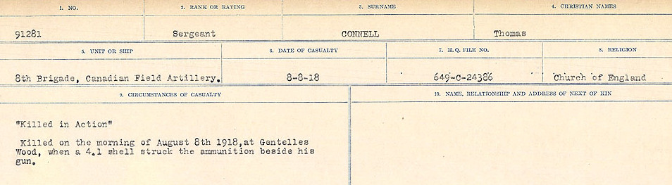 Circumstances of Death Registers