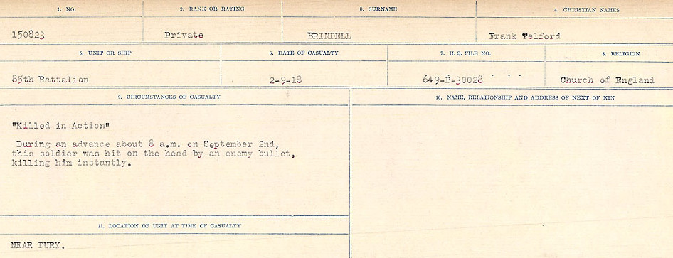 Circumstances of Death Registers
