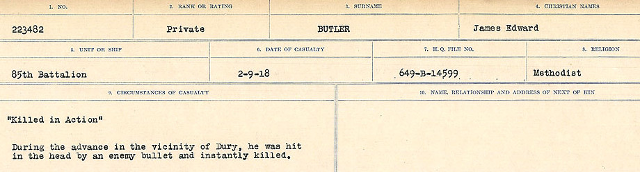 Circumstances of Death Registers