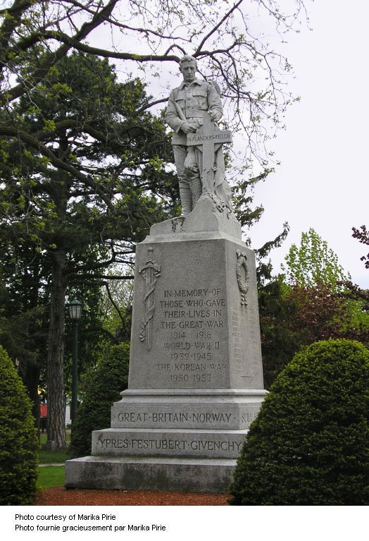 Milton Ontario War Memorial