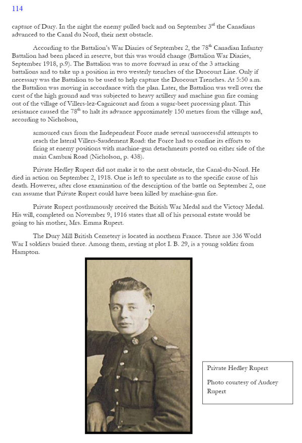 Hampton Remembers Biography