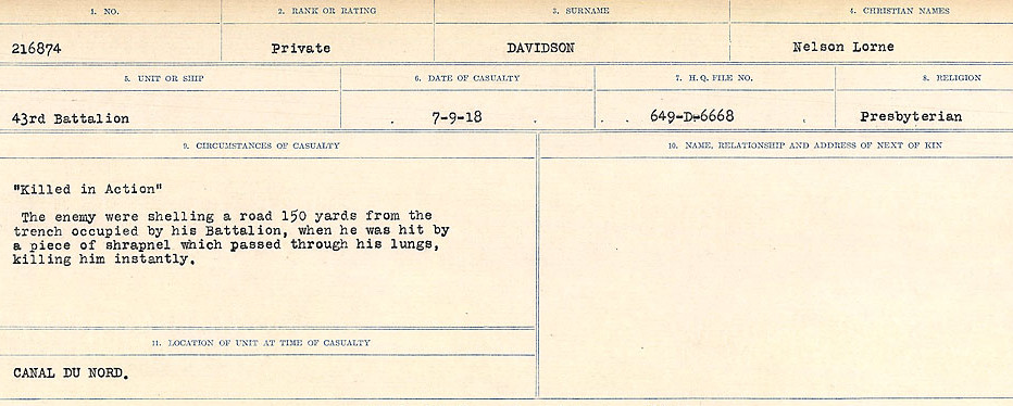 Circumstances of death registers
