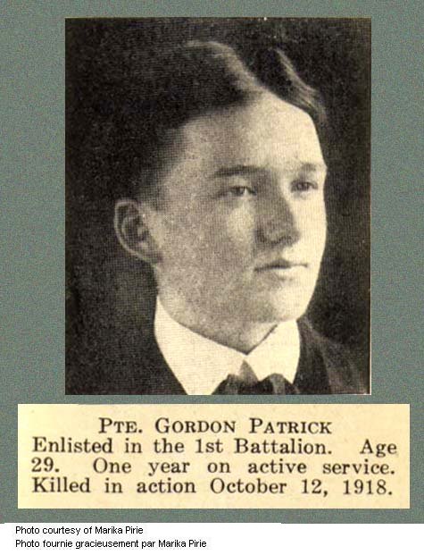 Photo of Gordon Thomas Patrick