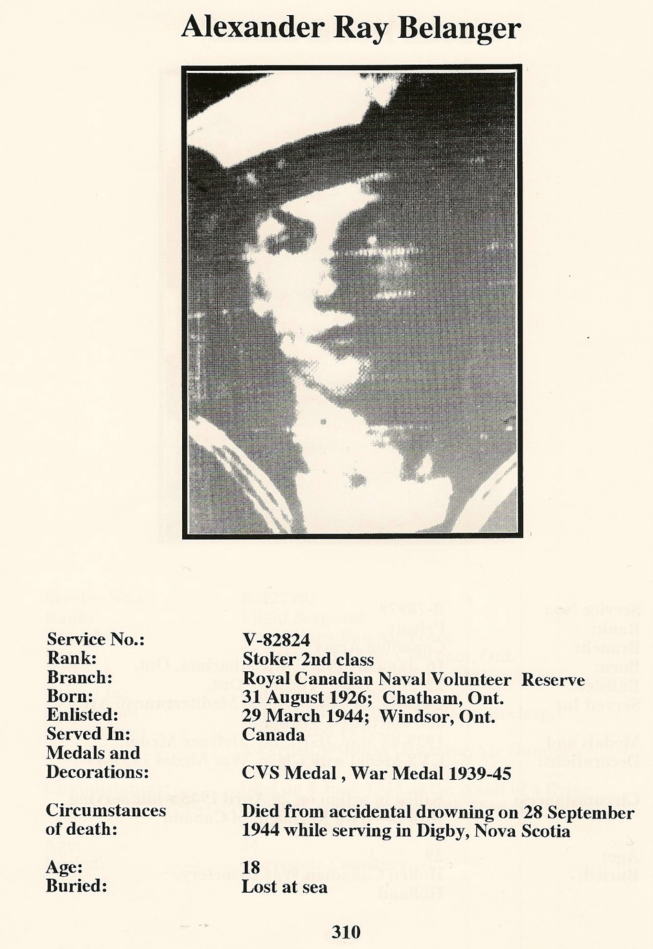 Photo of Alexander Belanger