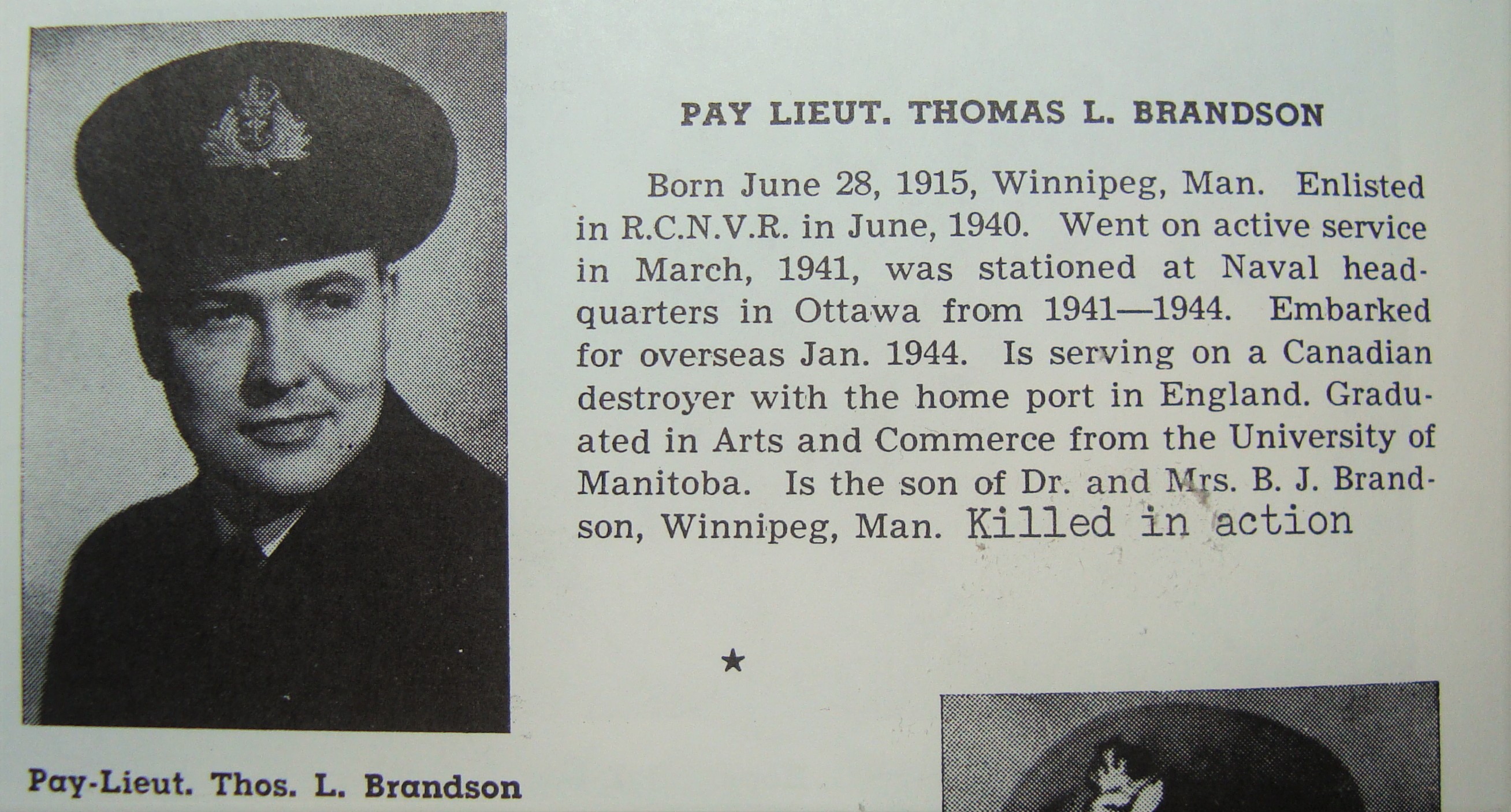 Photo of Thomas Brandson