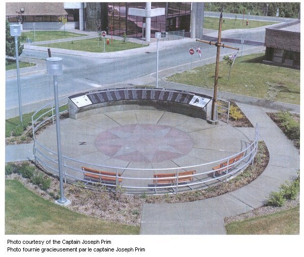 Merchant Navy Monument in St. John's, NL