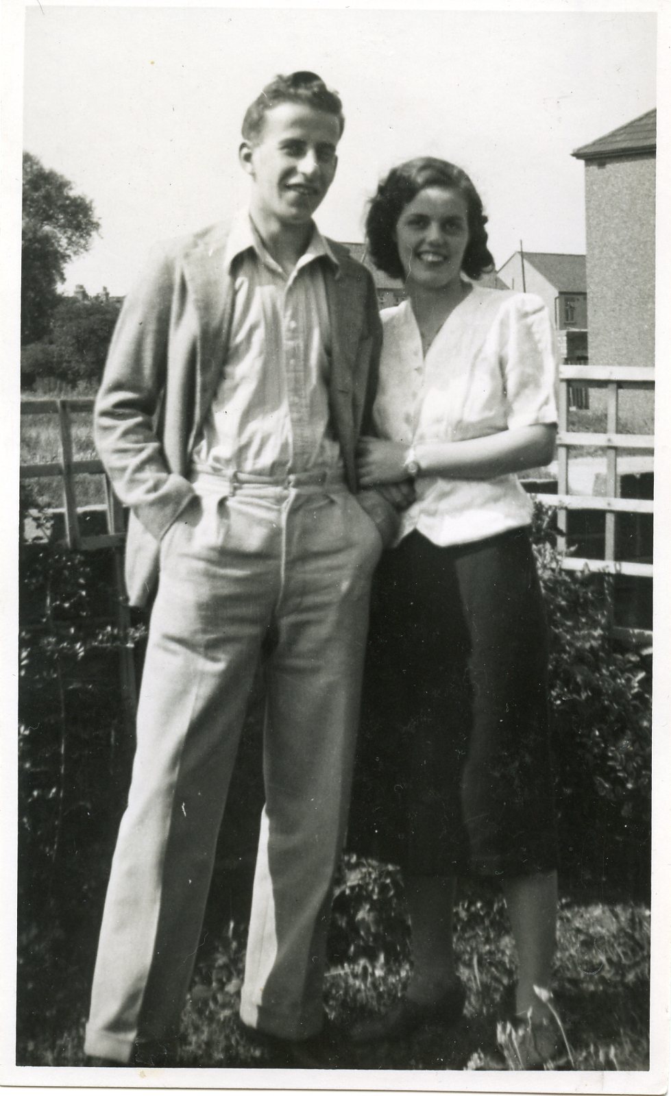 Photo of Ralph Leslie and Ethel Martha (Cox) Clarke.