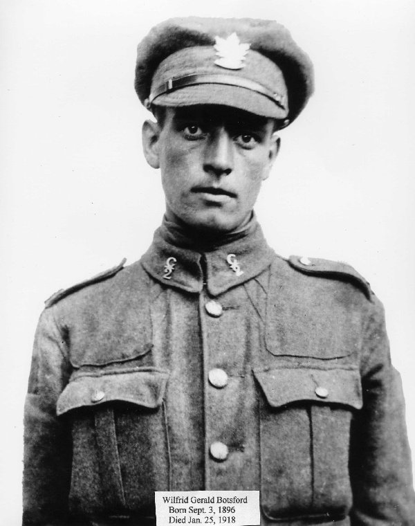 Photo of Wilfrid Gerald Botsford