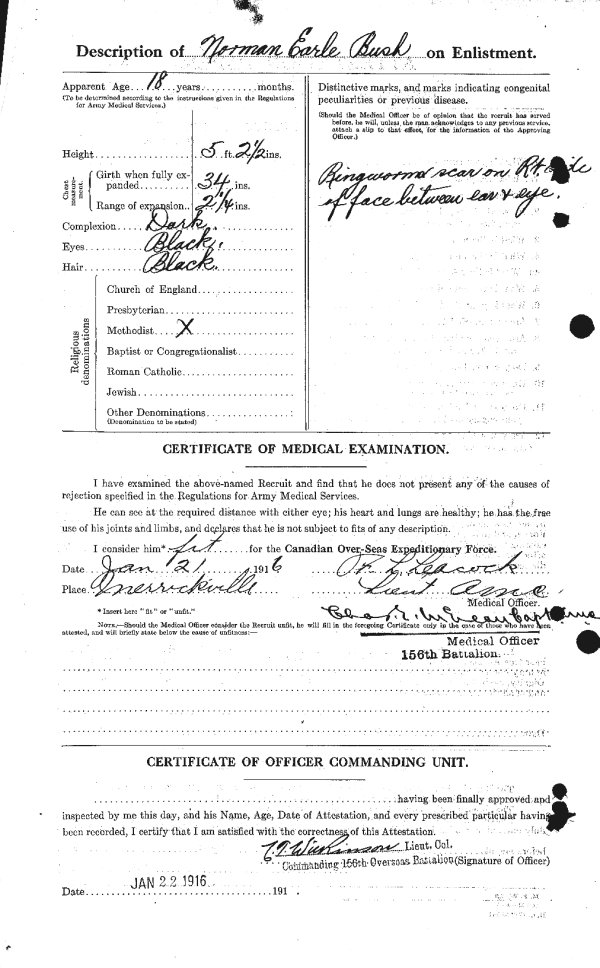 Attestation Paper (back)