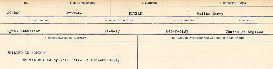 Circumstances of death registers