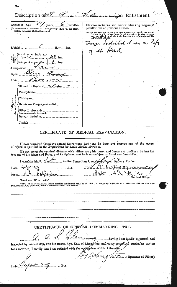 Attestation Paper (page 2)