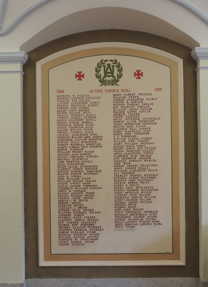 Roll of Honour