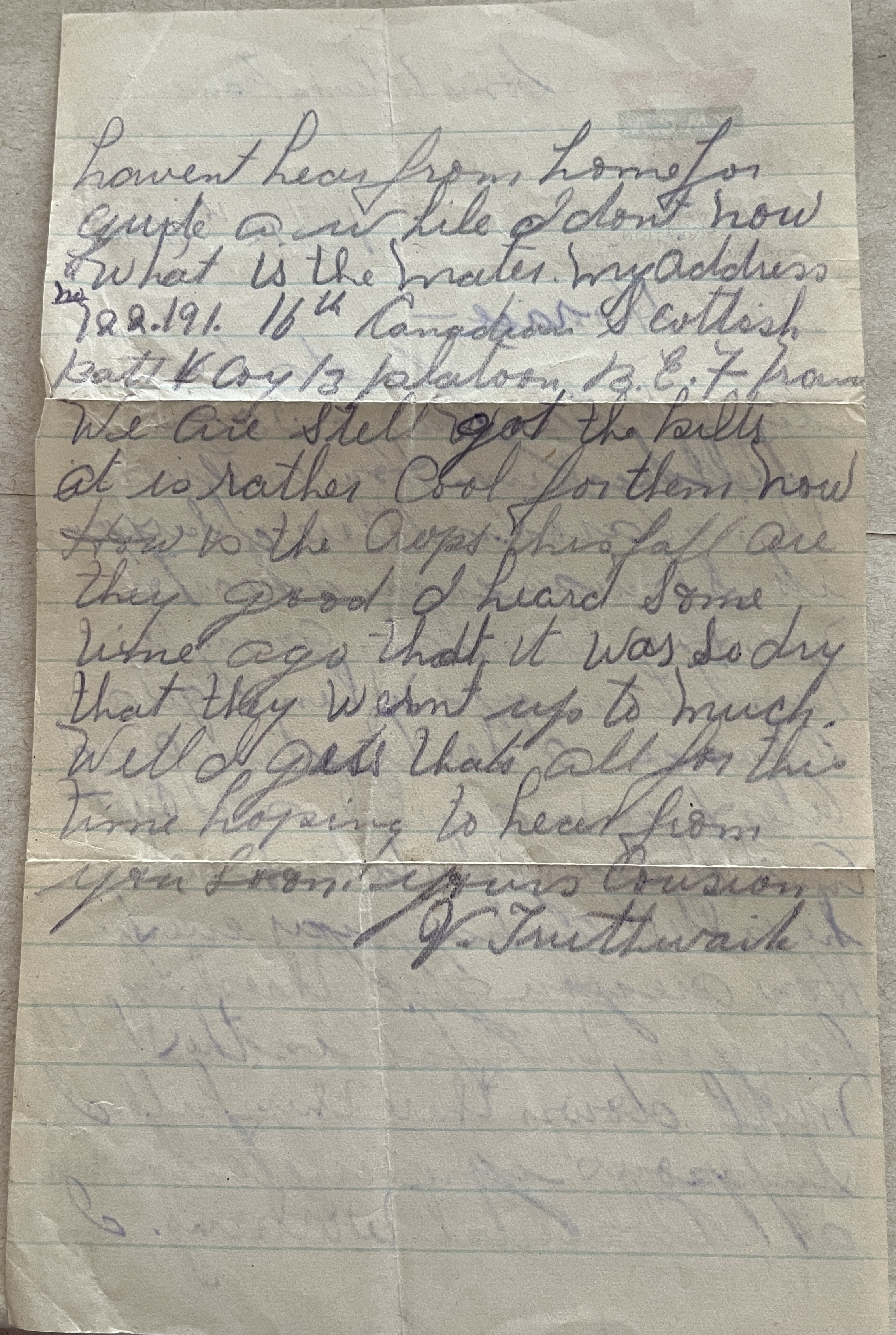 Wartime diary