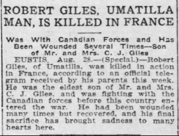 Photo of ROBERT LEE GILES