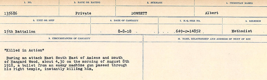 Circumstances of death registers