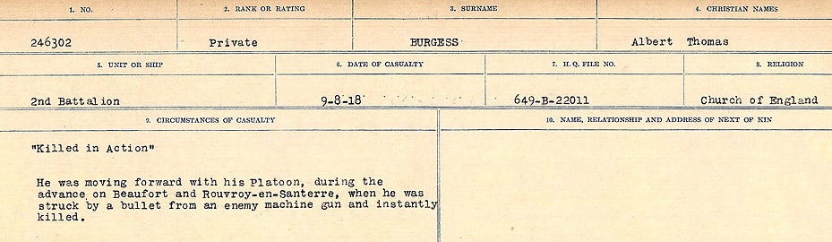 Circumstances of Death Registers