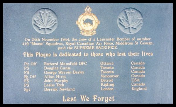 Memorial Plaque
