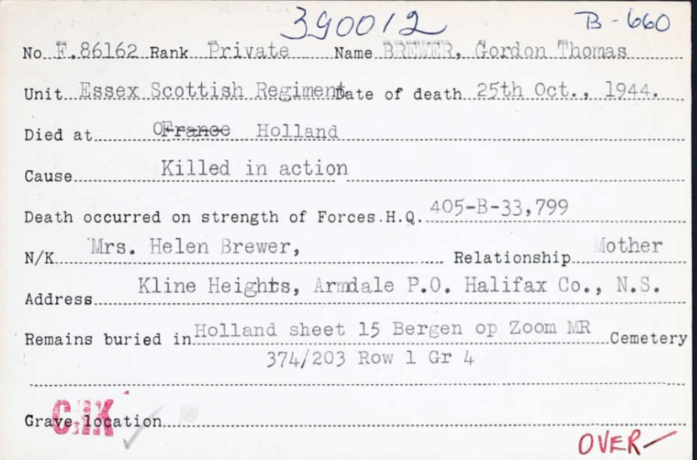 Circumstances of death