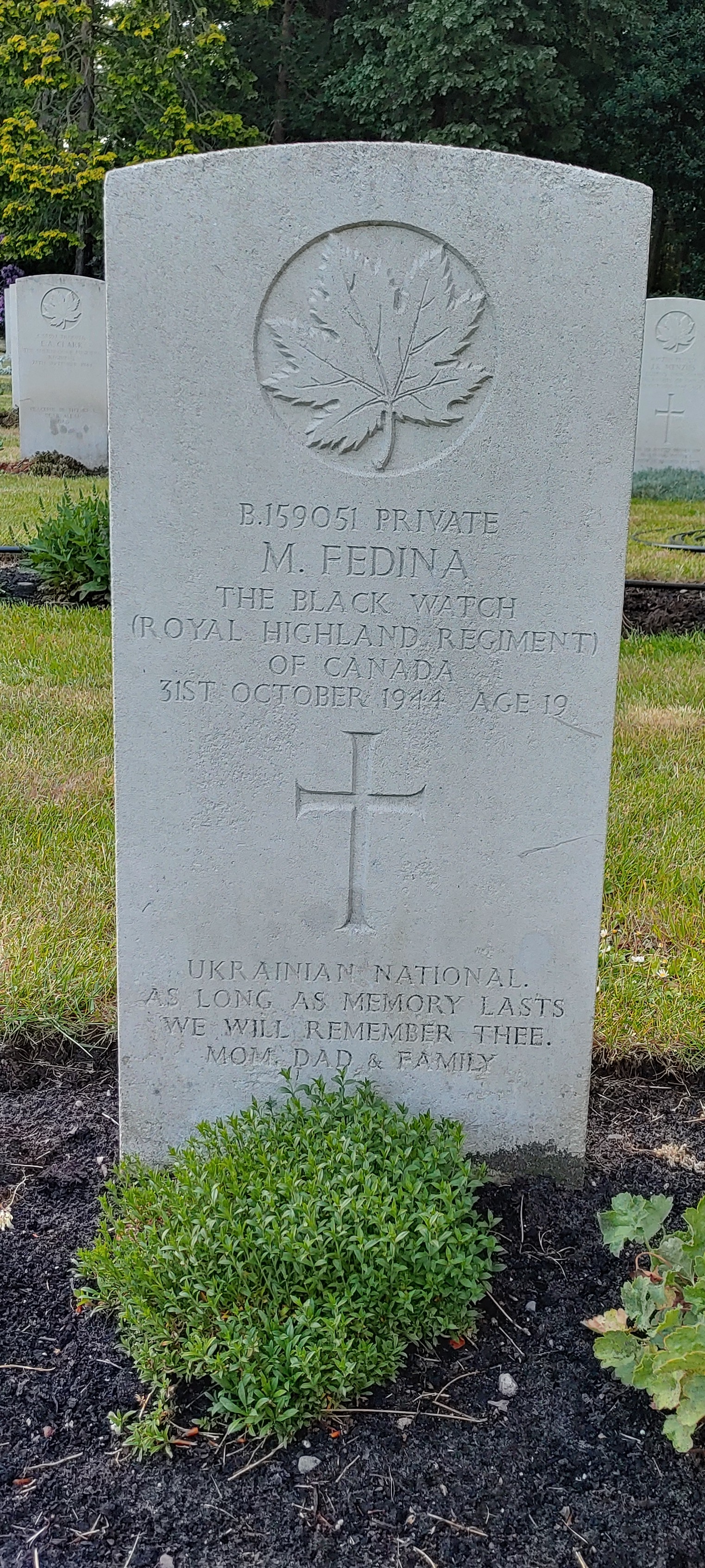 Grave marker