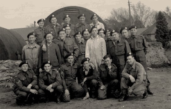 Robert With His Unit