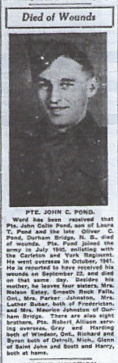 Photo of John Colin Pond