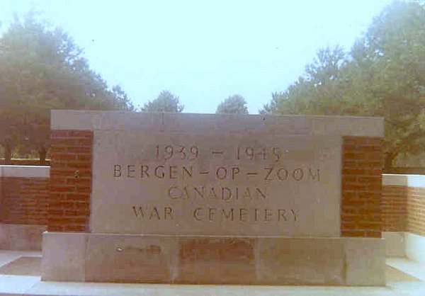 Entrance to Bergen-Op-Zoom Cemetary