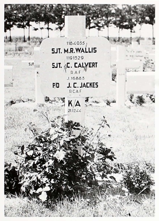 Temporary grave marker