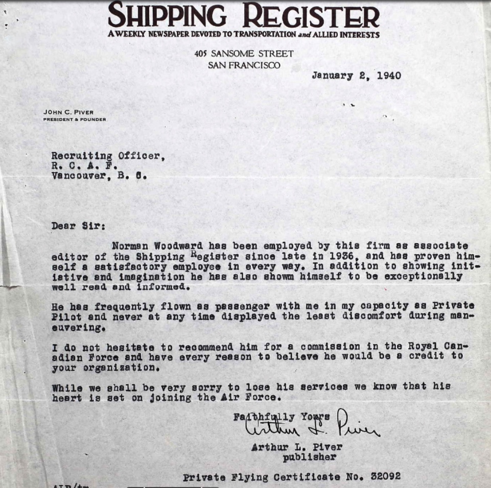 Letter of recommendation