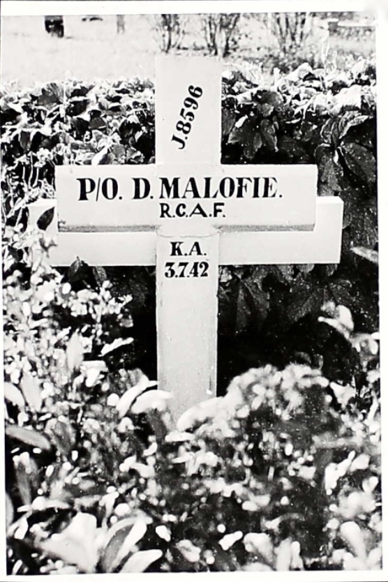 Temporary grave marker