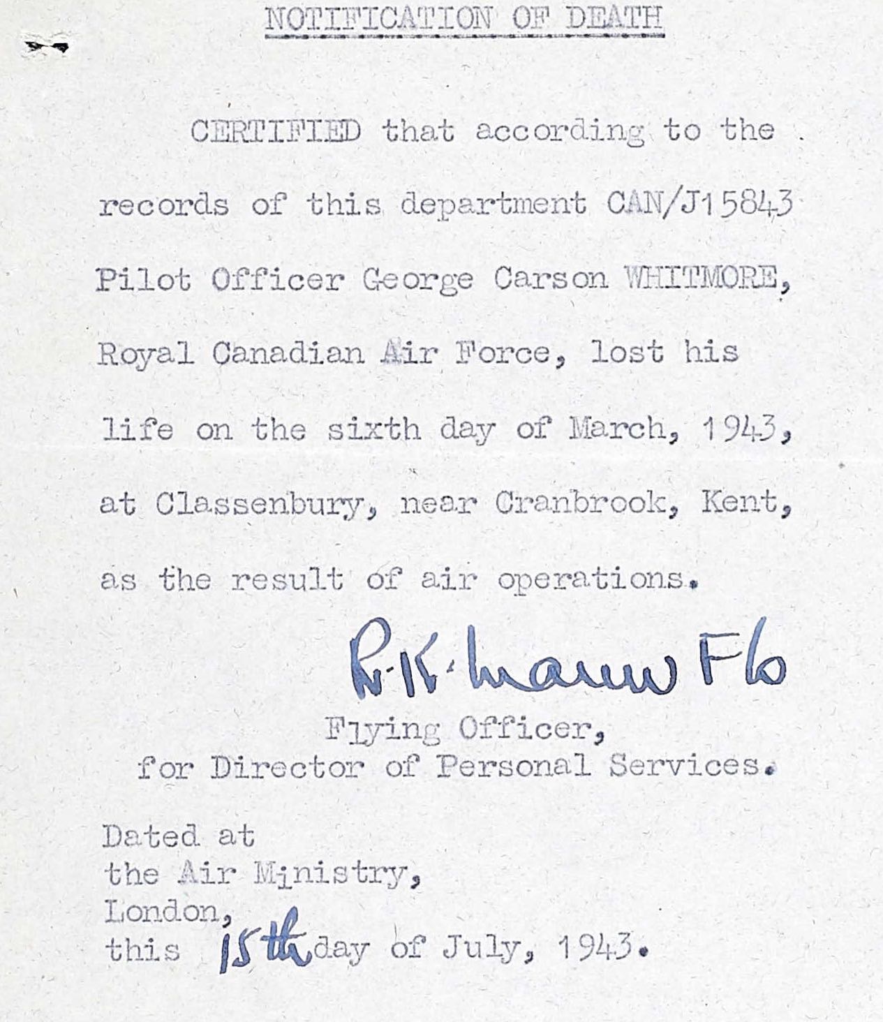 Circumstances of death registers