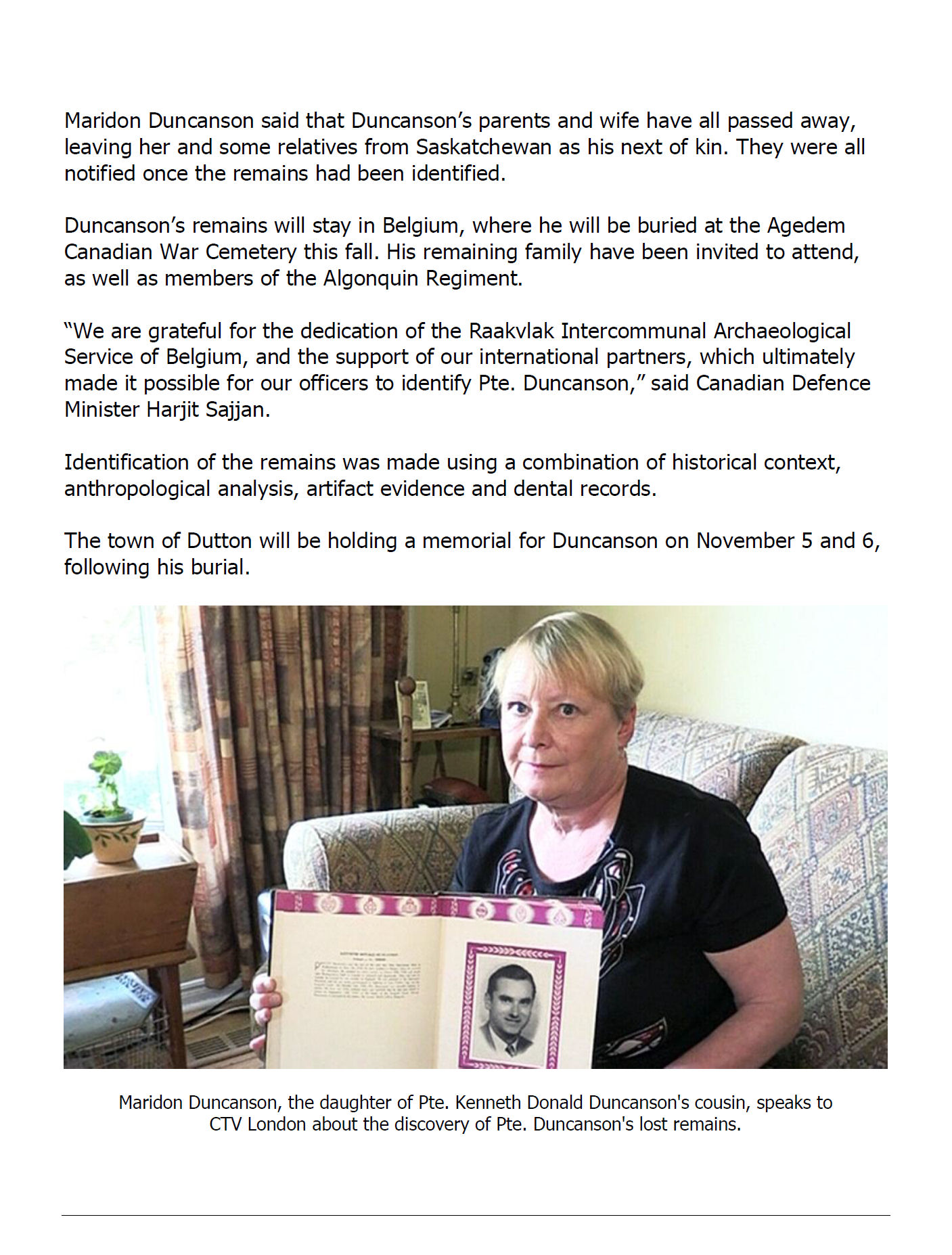 Story of Kenneth Duncanson reburial (Page 11)