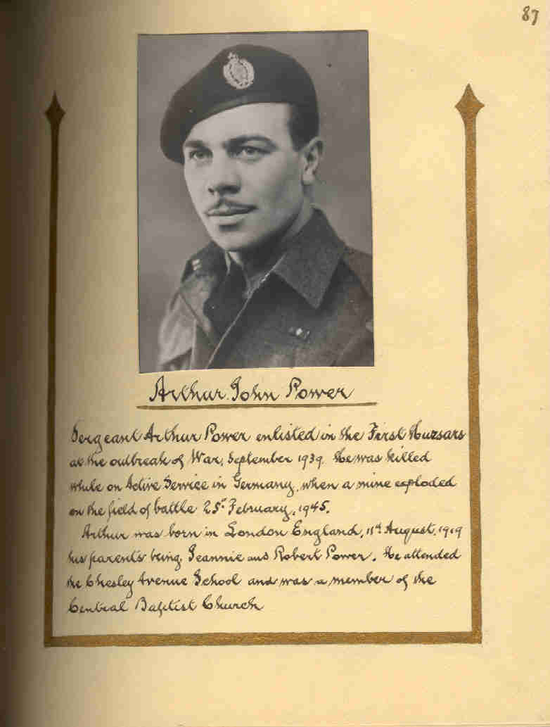 Photo of Arthur John Power