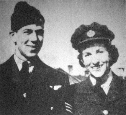 Photo of James Springsteele with his wife Lois in Jarvis, Ontario