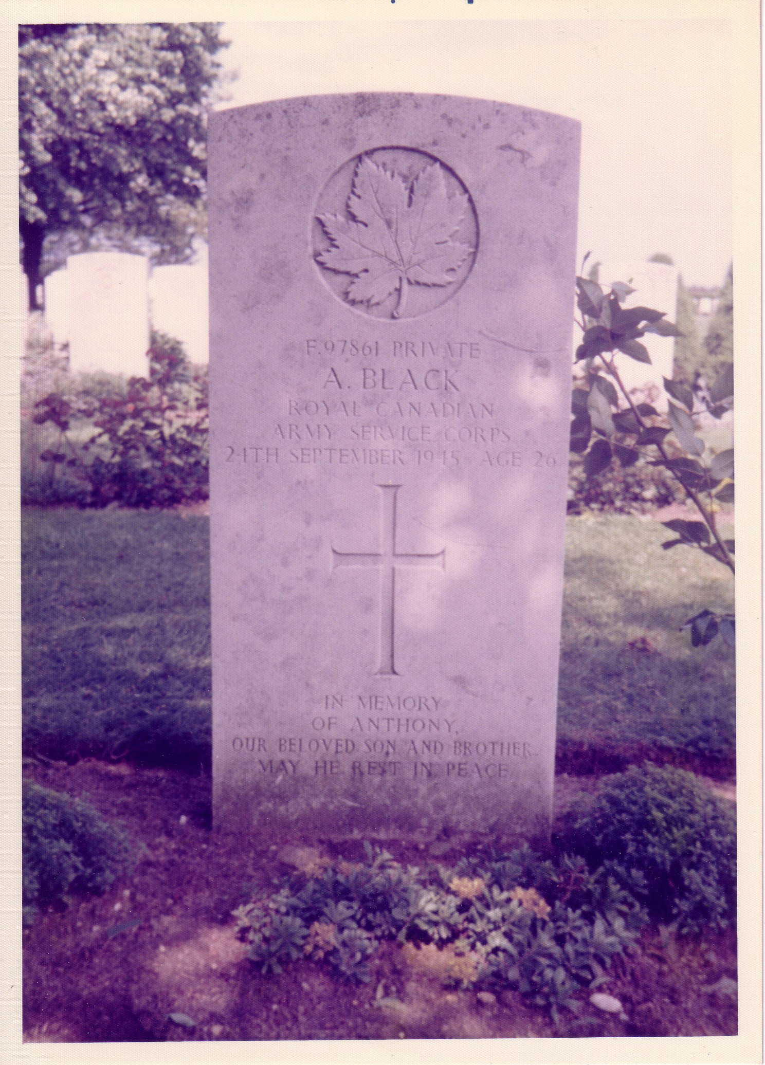 Grave marker
