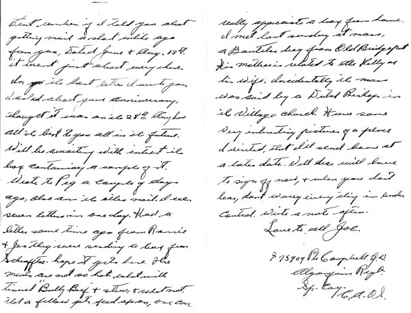 Letter (December 1, 1944)