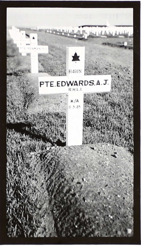 Temporary grave marker