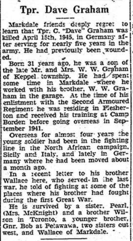 Newspaper clipping