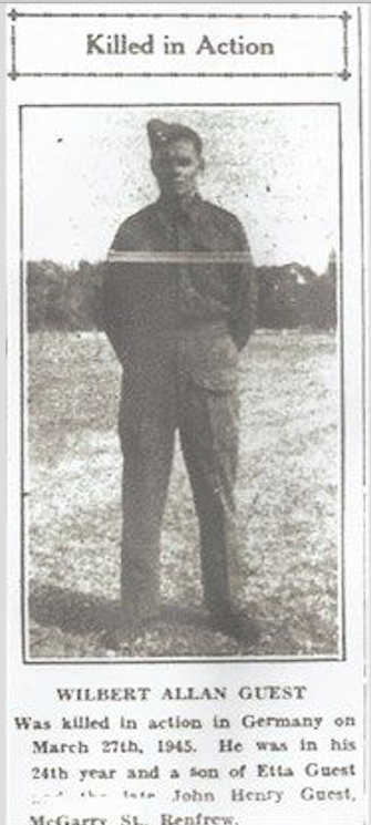 Photo of WILBERT ALLAN GUEST