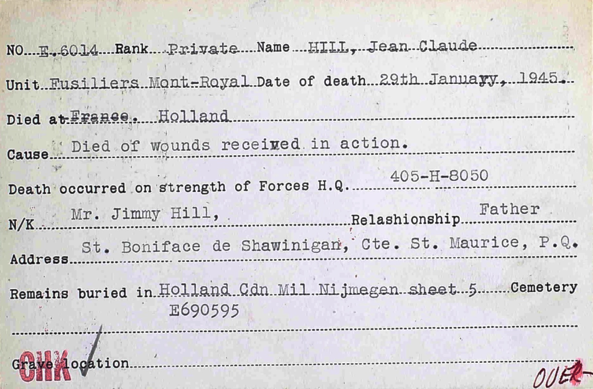 Circumstances of death