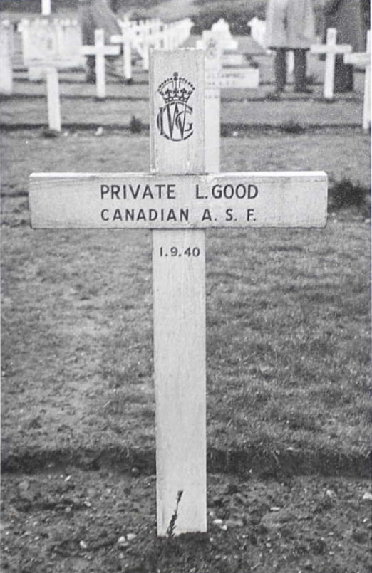 Temporary Grave Marker